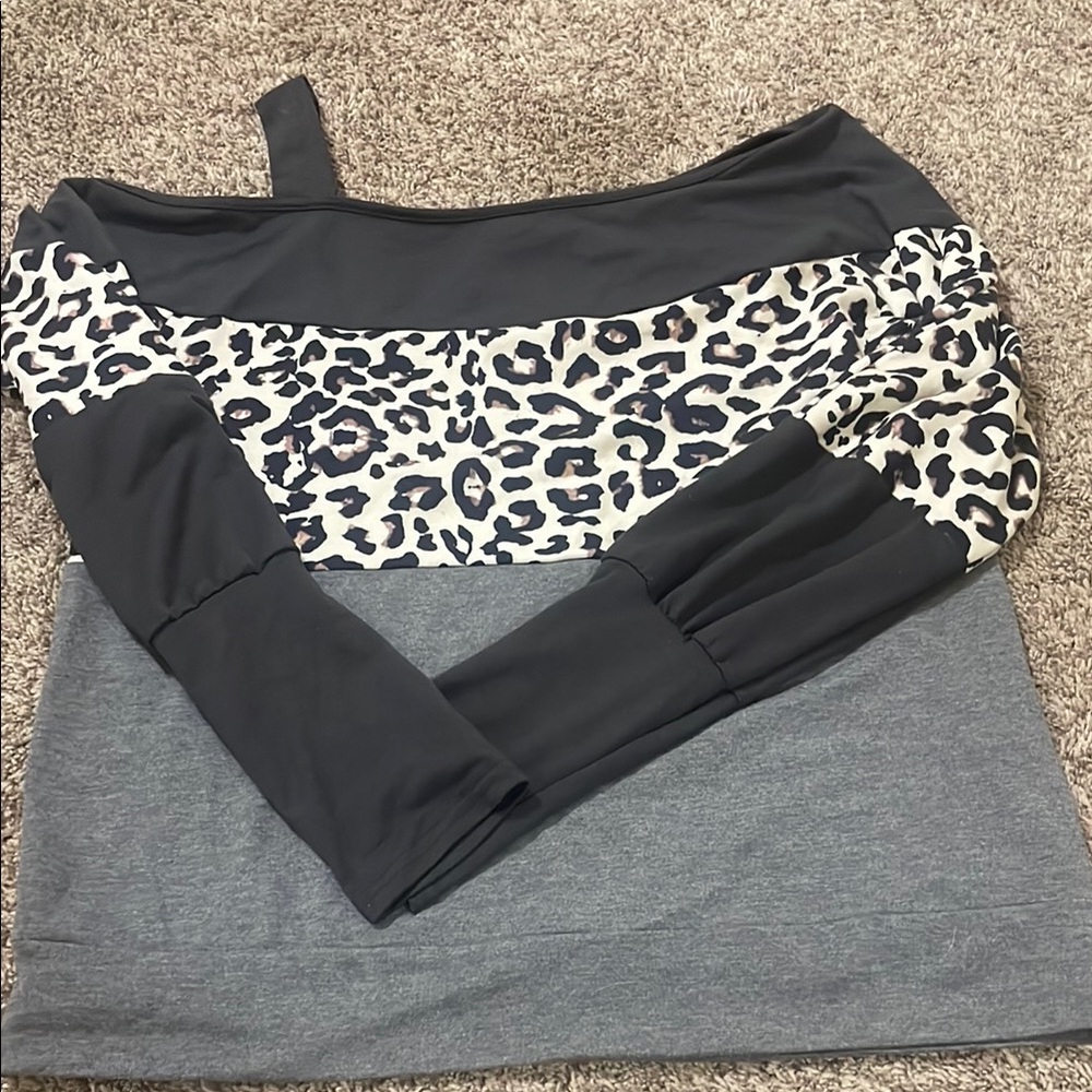 Leopard Print Women's Top